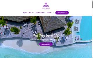 Soul Good Travel website