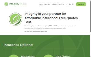 Integrity FIS, LLC - Insurance Agency website