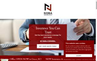 Noba Insurance & Multiservices website