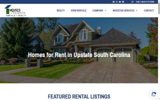 Houses & Then Some Rentals & Realty website