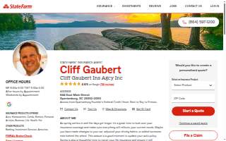 State Farm: Cliff Gaubert website