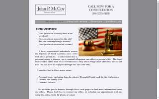 Mc Coy John P website