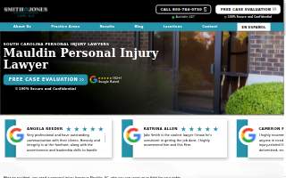 Smith & Jones Law website
