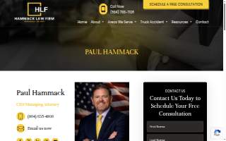 Paul Hammack, Esq website