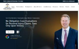 Langley Injury & Car Accident Lawyers website