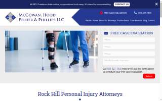 McGowan, Hood, Felder & Phillips, LLC of Rock Hill website