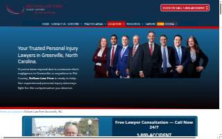 Kellum Law Firm of Greenville website