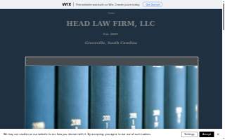 Head Law Firm website