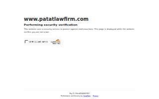 Patat Law Firm LLC website