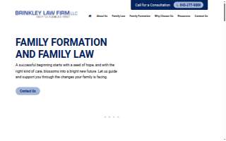 Brinkley Law Firm, LLC website