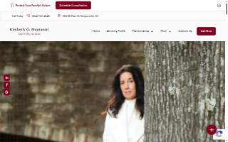 Kimberly G. Montanari, Attorney at Law website