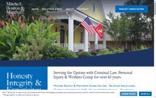 Marchant Law Firm website