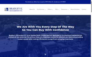 Bradley K. Richardson, P.C. website