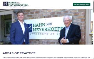 L Allen Hahn Attorney website