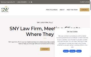 SNY Law Firm, PLLC website