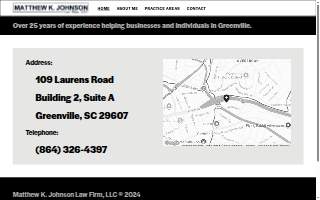 Matthew K. Johnson Law Firm, LLC website