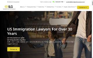 Immigration Law Group PC website