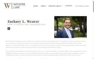 Weaver Law website