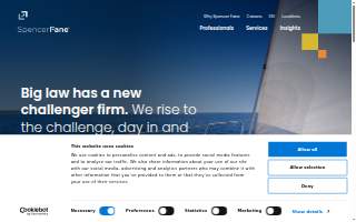 Spencer Fane LLP website