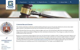 Greenville County Ct-Criminal website