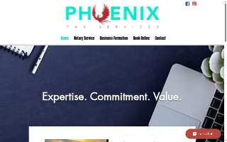Phoenix Tax Services, LLC website