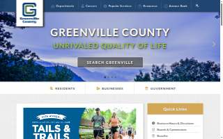 Greenville County Square website
