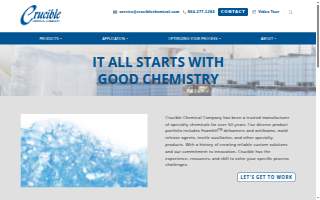 Crucible Chemical Company website