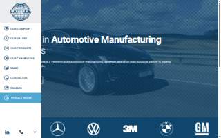 Latitude Applied Technologies website