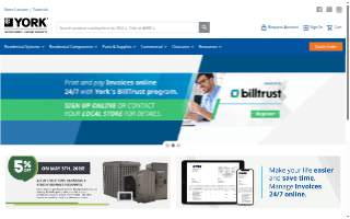 YORK Factory Direct of Greenville website