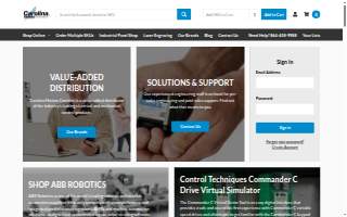 Carolina Motion Controls website