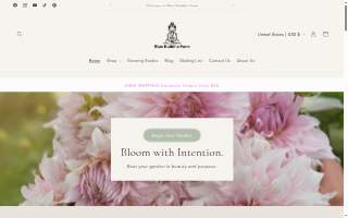 Blue Buddha Farm website