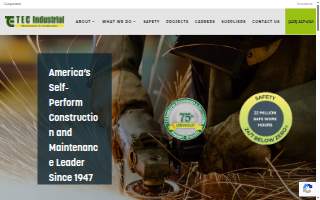 T E C Industrial website