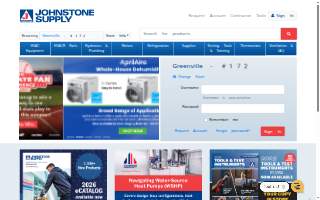 Johnstone Supply of Greenville website