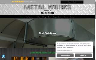 Metal Works website