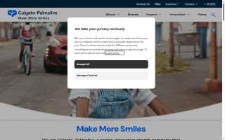Colgate-Palmolive website