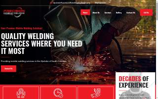 Precision Mobile Welding website