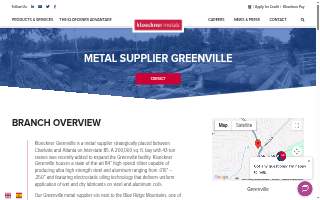 Kloeckner Metals of Greenville website