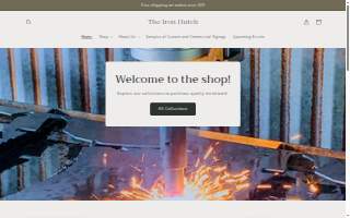 The Iron Hutch website
