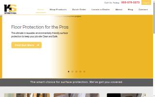 K S International Warehouse website