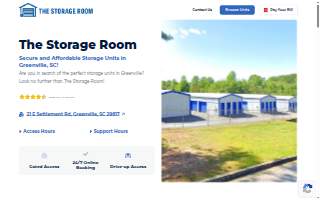 The Storage Room website