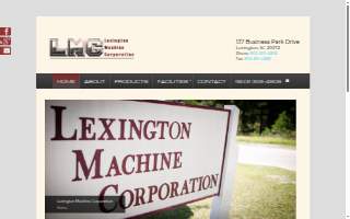 Lexington Machine website