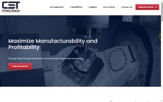 CST Precision, Inc. website
