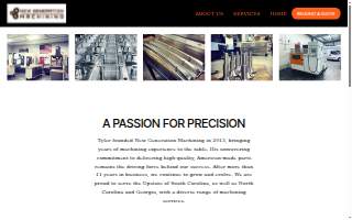 New Generation Machining website