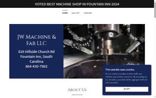 JW Machine & Fab, LLC website