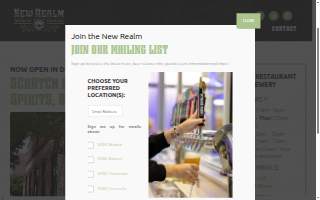New Realm Brewing Co. of Greenville website