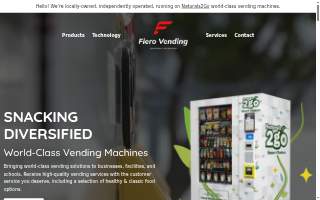 Fiero Vending website