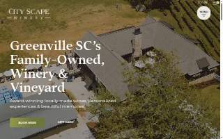 City Scape Winery website
