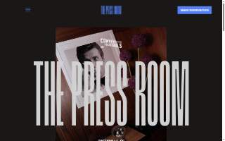The Press Room website