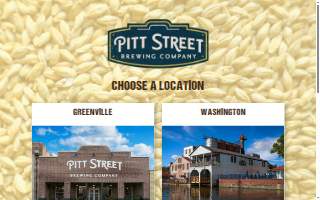 Pitt Street Brewing Company website