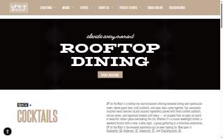 UP on the Roof of Greenville website